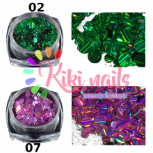 Paillette SPARKLY holo, vari colori, 1 gr, PAILETTE